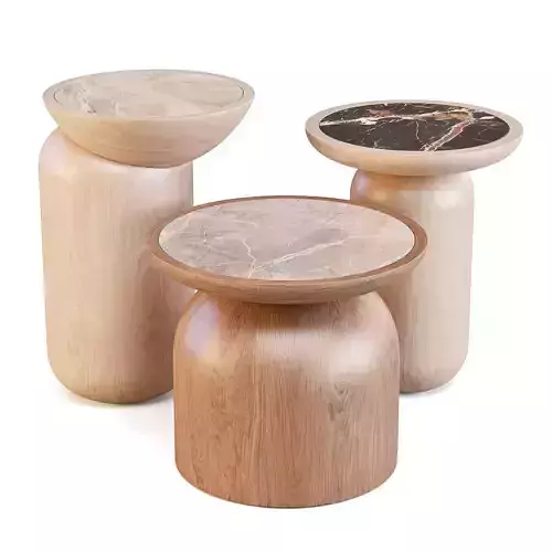 SinCaDesign Mezcalitos - Coffee and Side Tables
