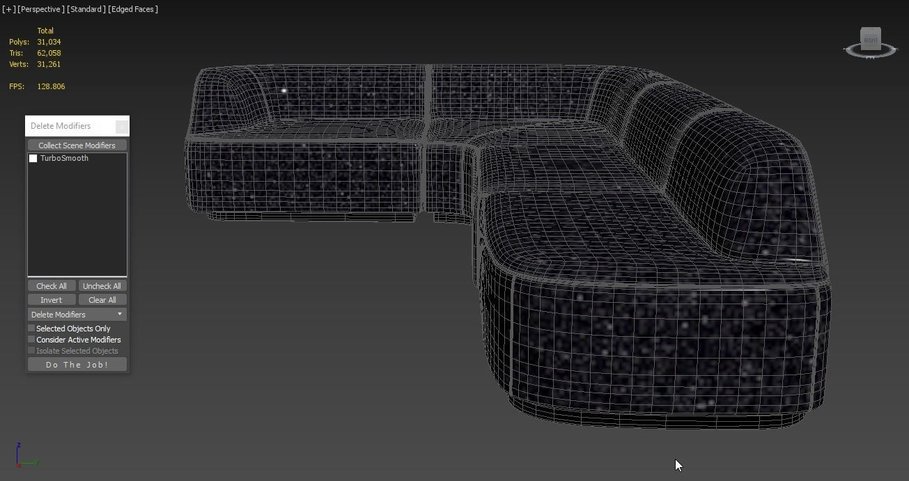 Somod Modern Sofa Set 3D model_5