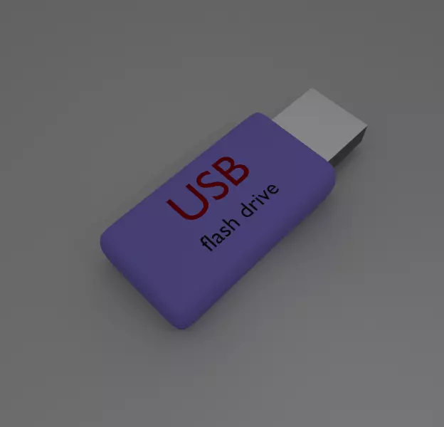 32GB pendrive 3D model