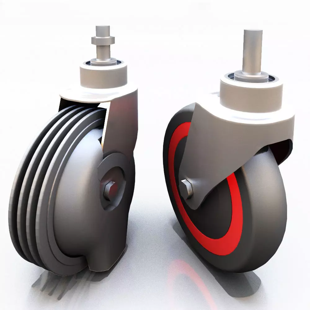 Carriage wheel 3D model