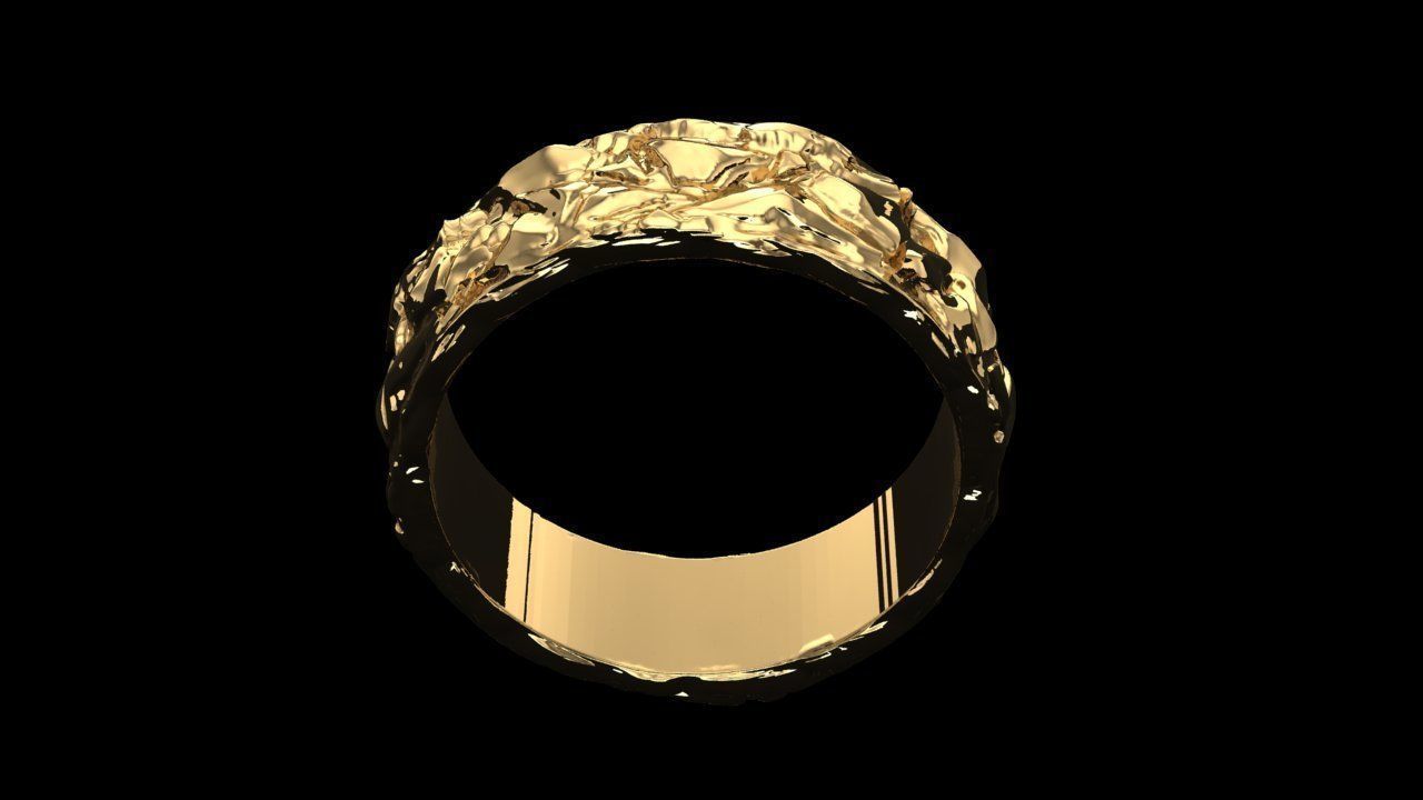 ENGRAVED RINGS 3D print model_1