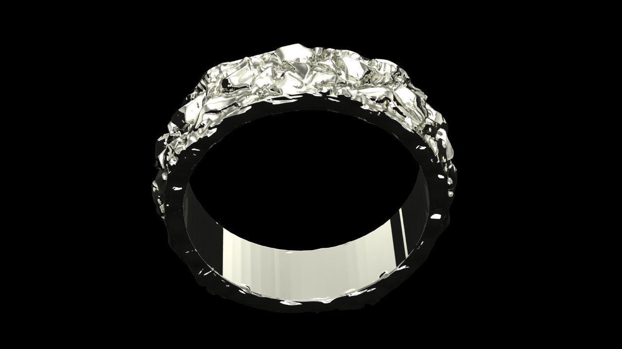 ENGRAVED RINGS 3D print model_3