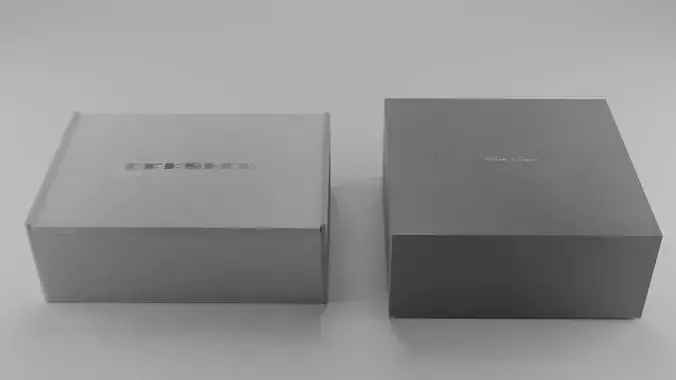 Rick Owens Shoe Boxes Low-poly 3D model