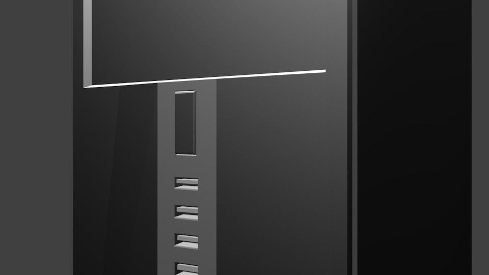 Desktop Computer 3D model_3