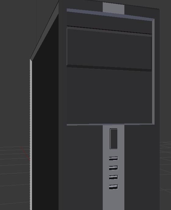 Desktop Computer 3D model_9