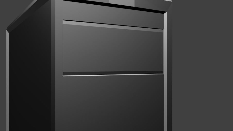 Desktop Computer 3D model_4