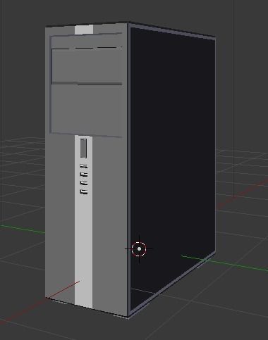Desktop Computer 3D model_8