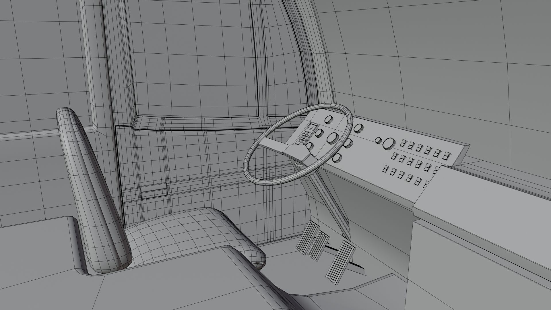 Classic Military Truck by Nikdox Low-poly 3D model_26