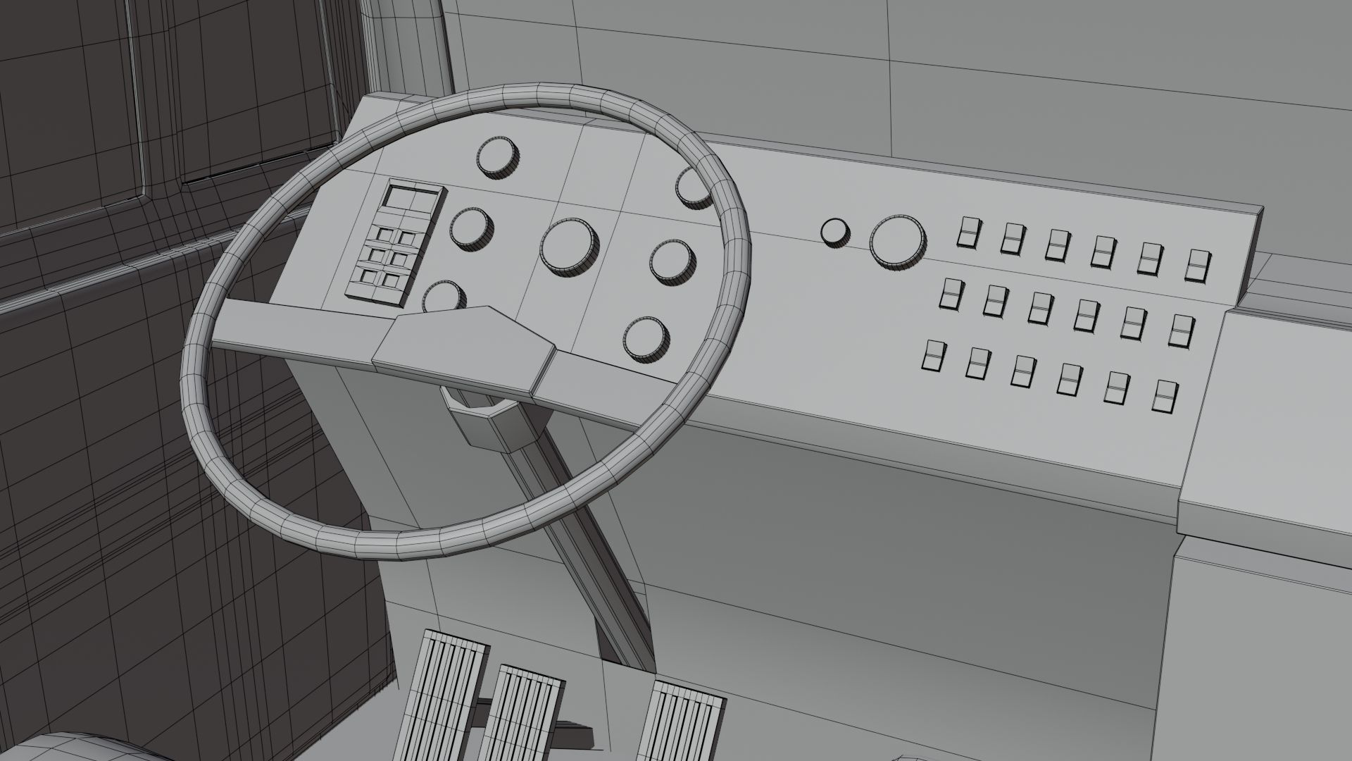 Classic Military Truck by Nikdox Low-poly 3D model_25