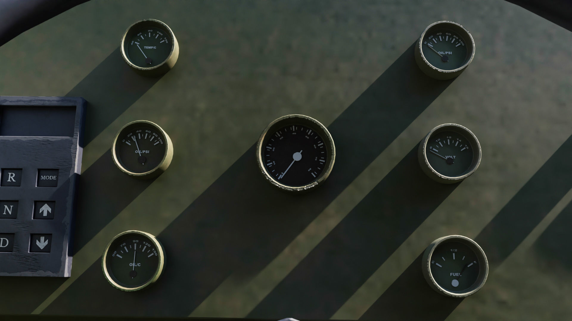 Classic Military Truck by Nikdox Low-poly 3D model_13