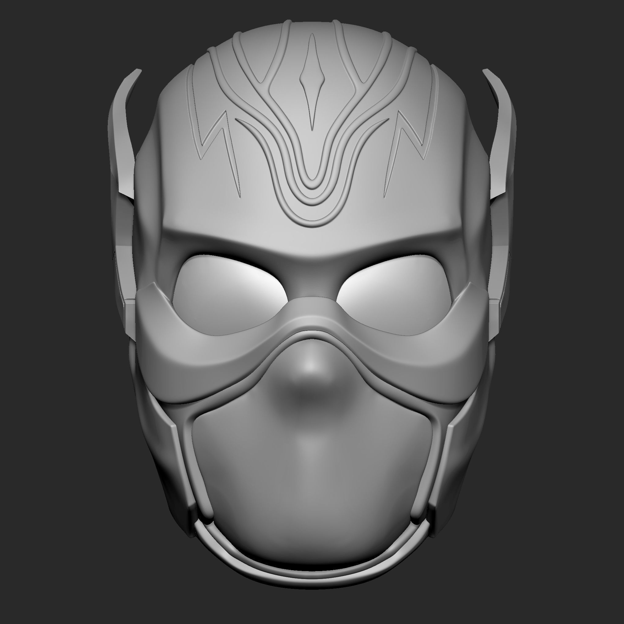 Flash helmet 2023 3D print model_1