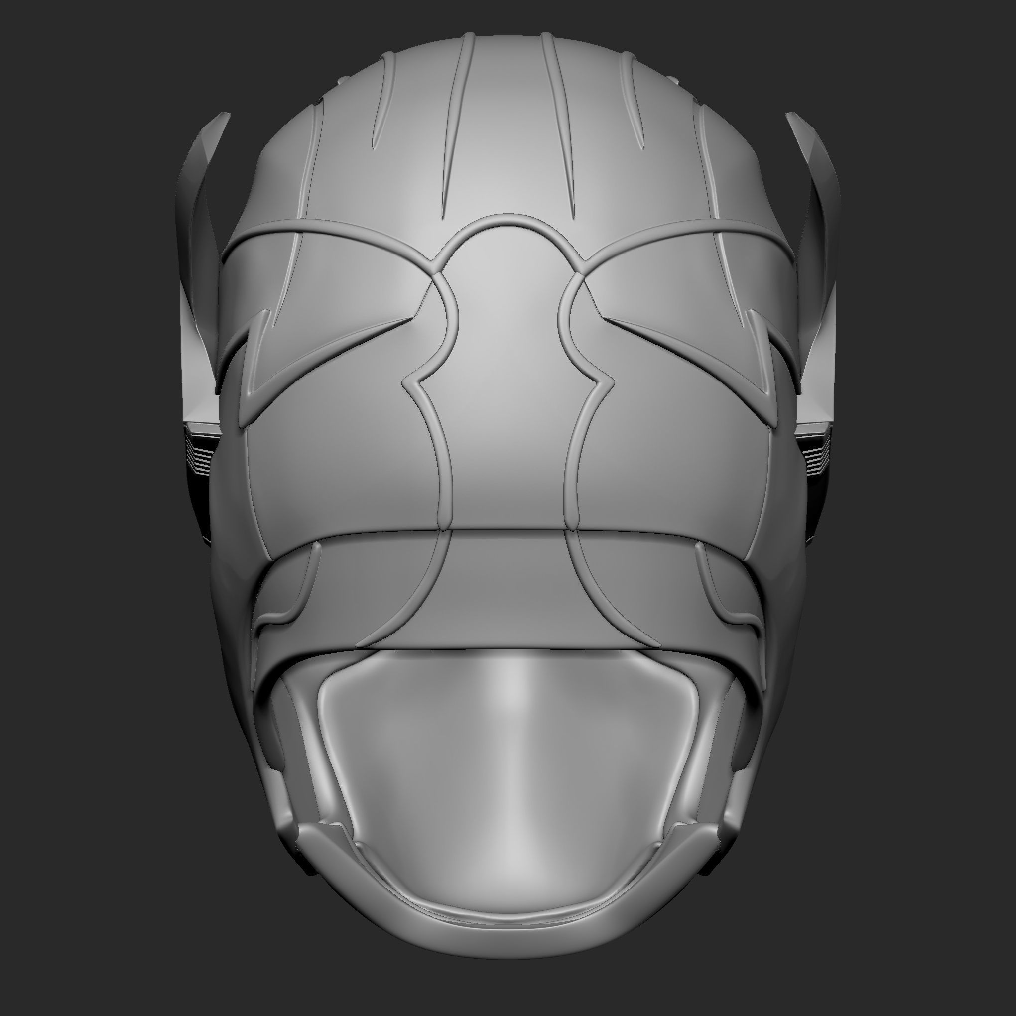 Flash helmet 2023 3D print model_5