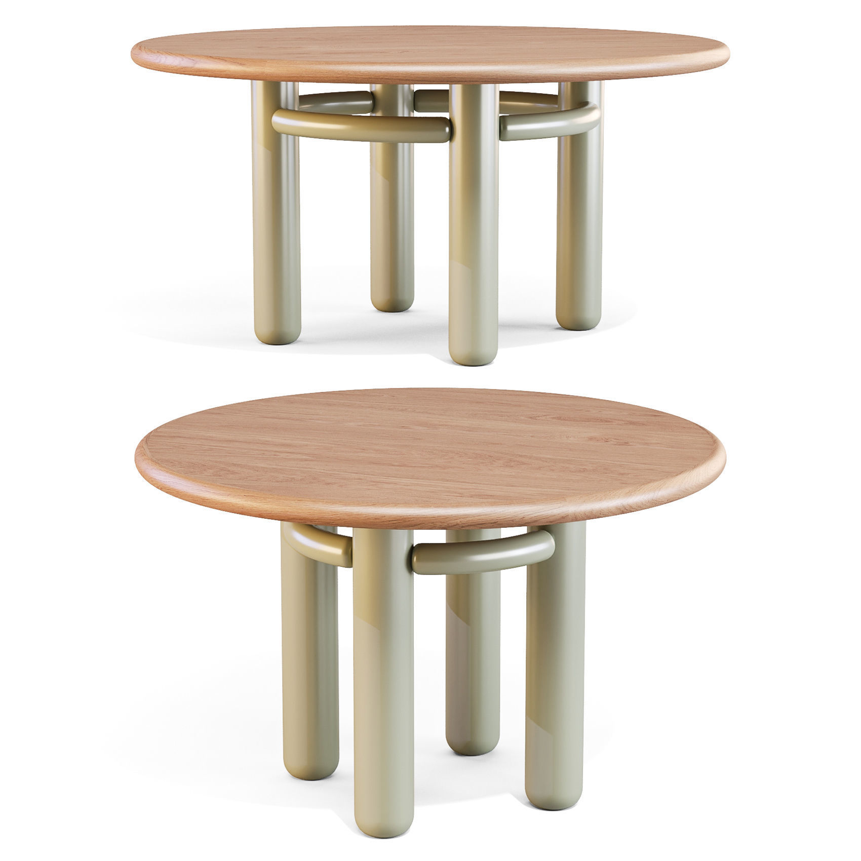 Mambo Unlimited Ideas KAI - Dinner Tables 3D model_2