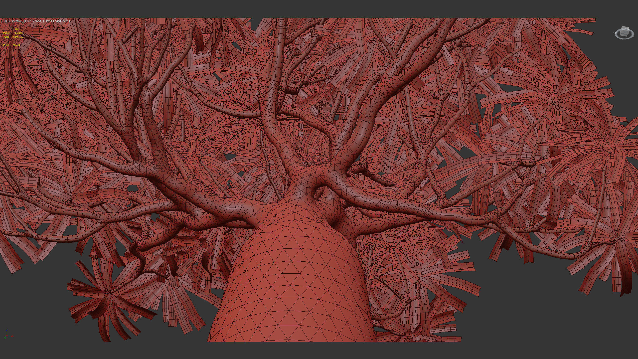 Pachypodium geayi Madagascar Palm 3D model_14