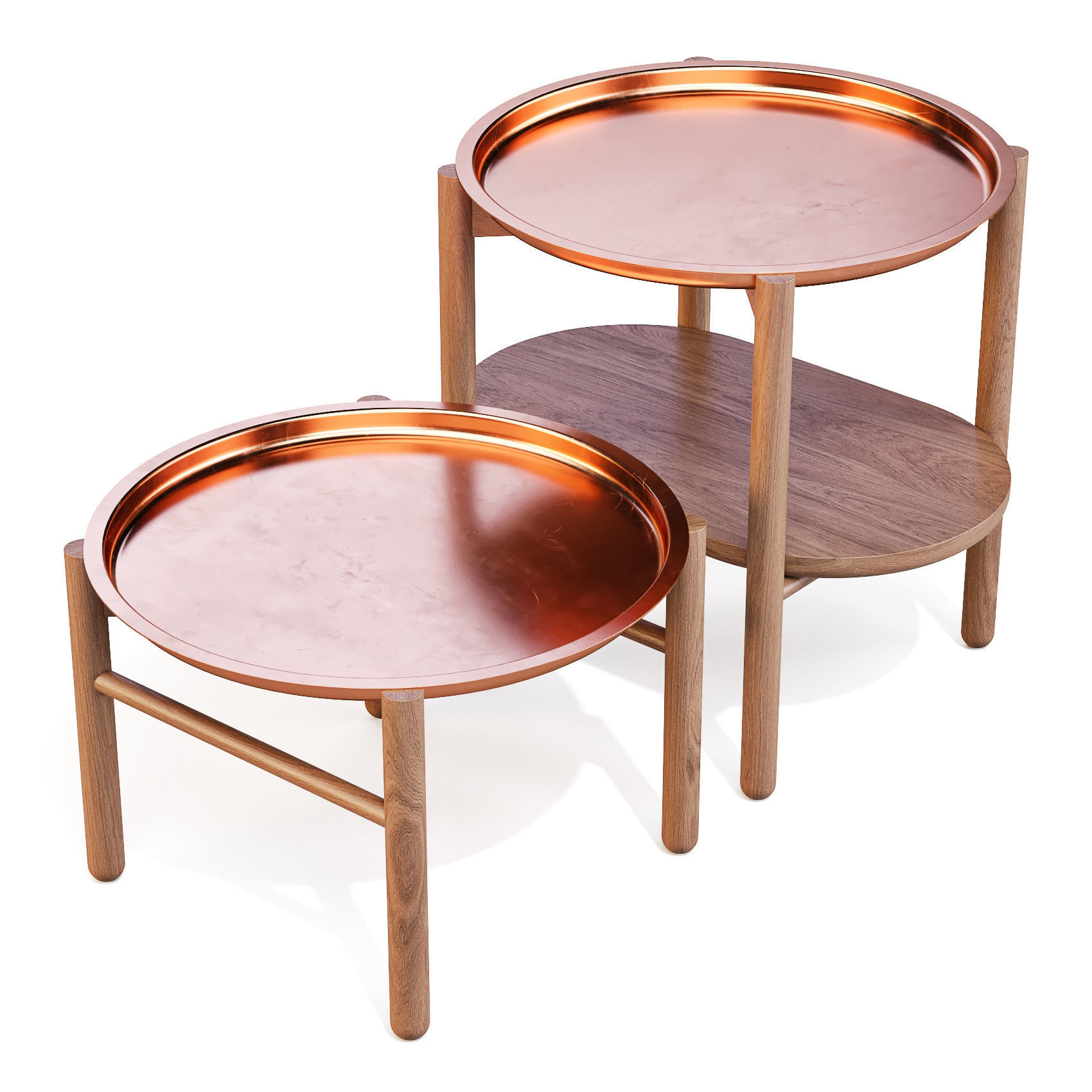Sar Studio Hirundo - Side Tables 3D model_3