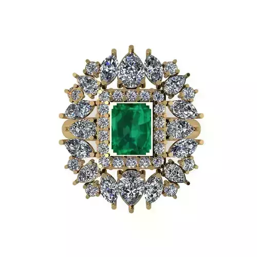 Wedding Engagement Women Ring 3D print model