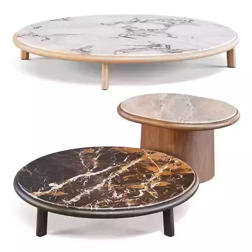 Kettal Giro - Coffee and Side Tables