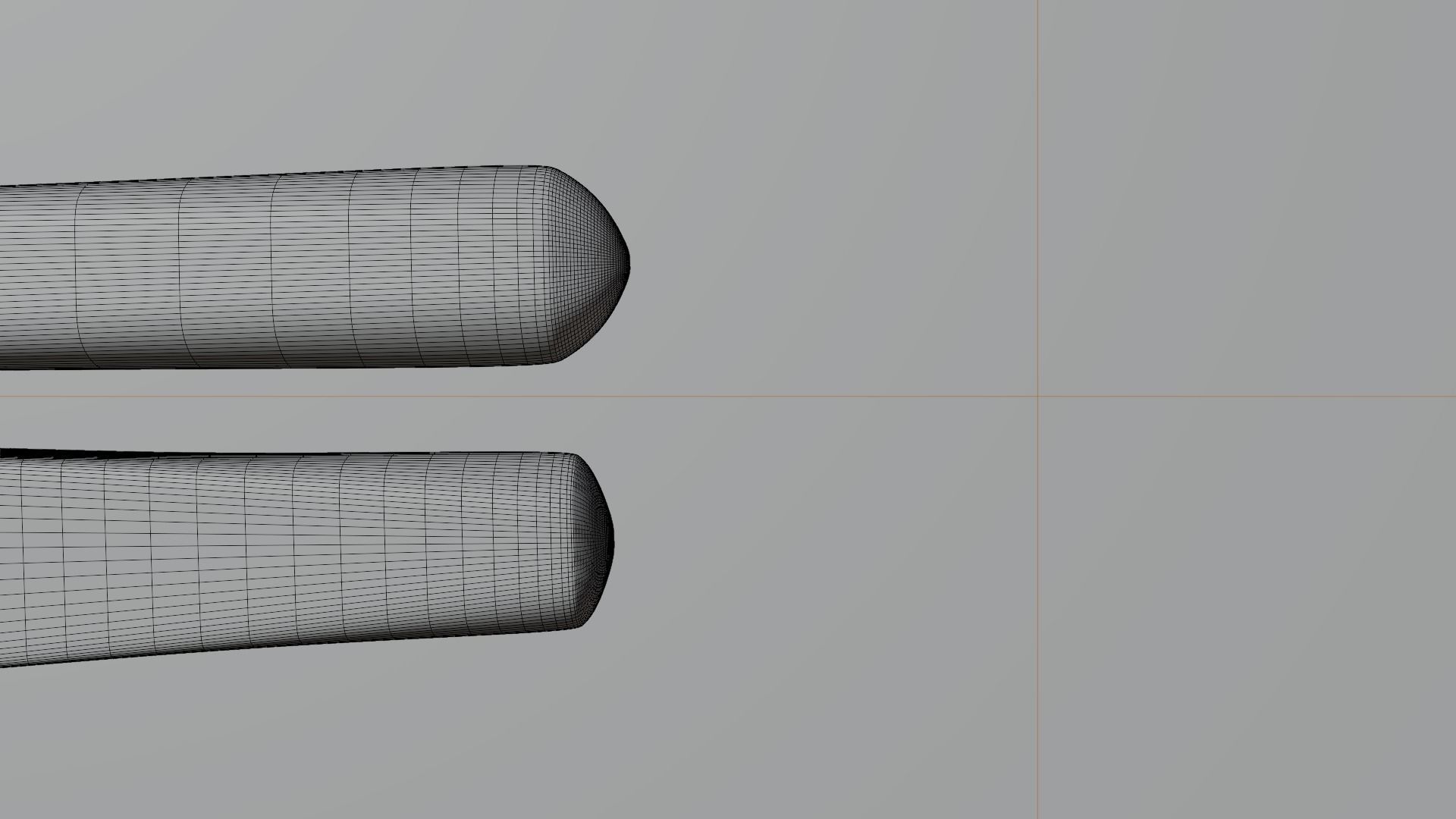 Tonfa Weapon 3D model_12