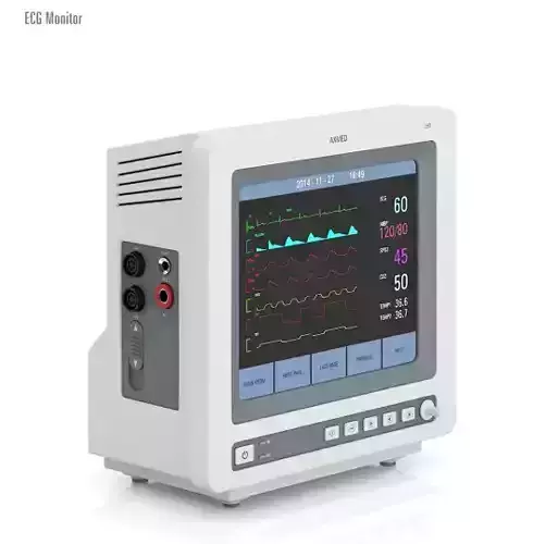 ECG Monitor  3D model