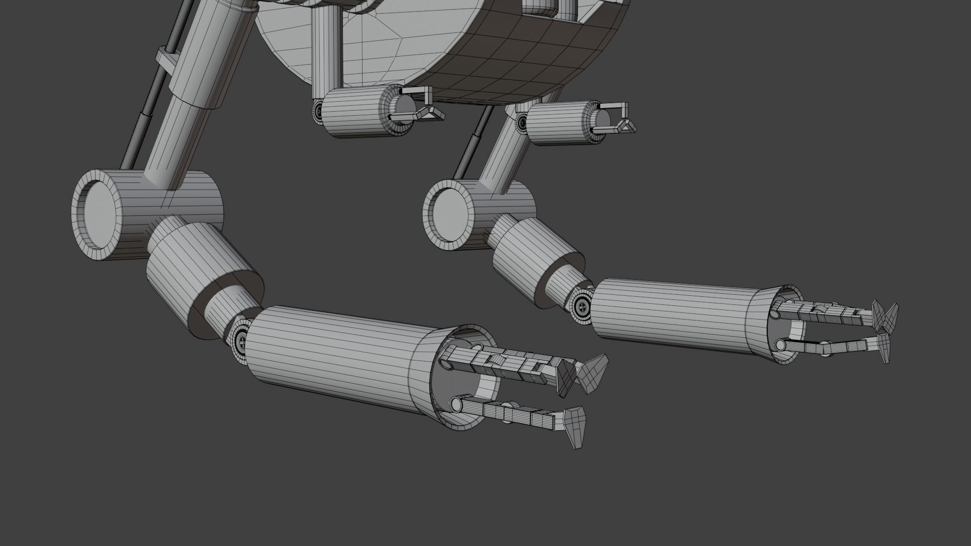 Sci-Fi Drone By Nikdox Low-poly 3D model_21