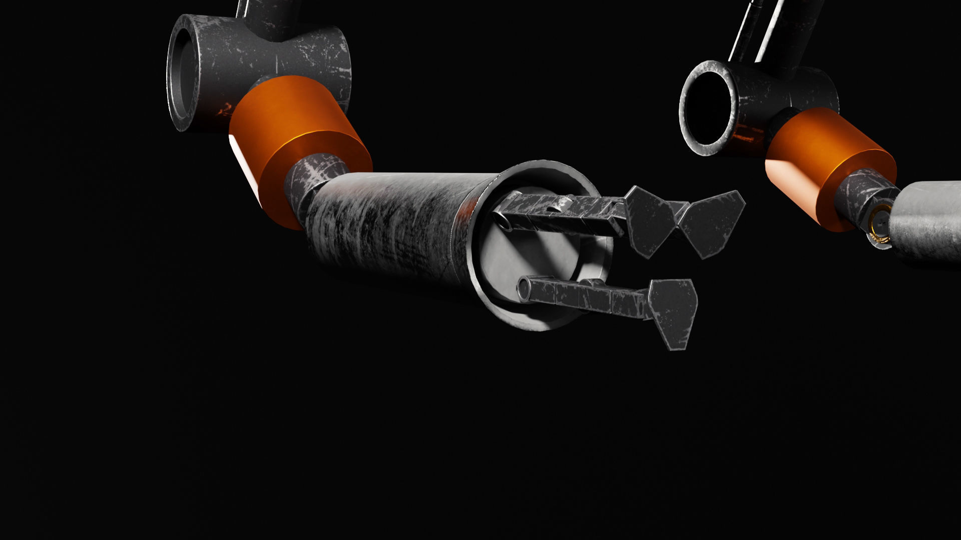 Sci-Fi Drone By Nikdox Low-poly 3D model_10