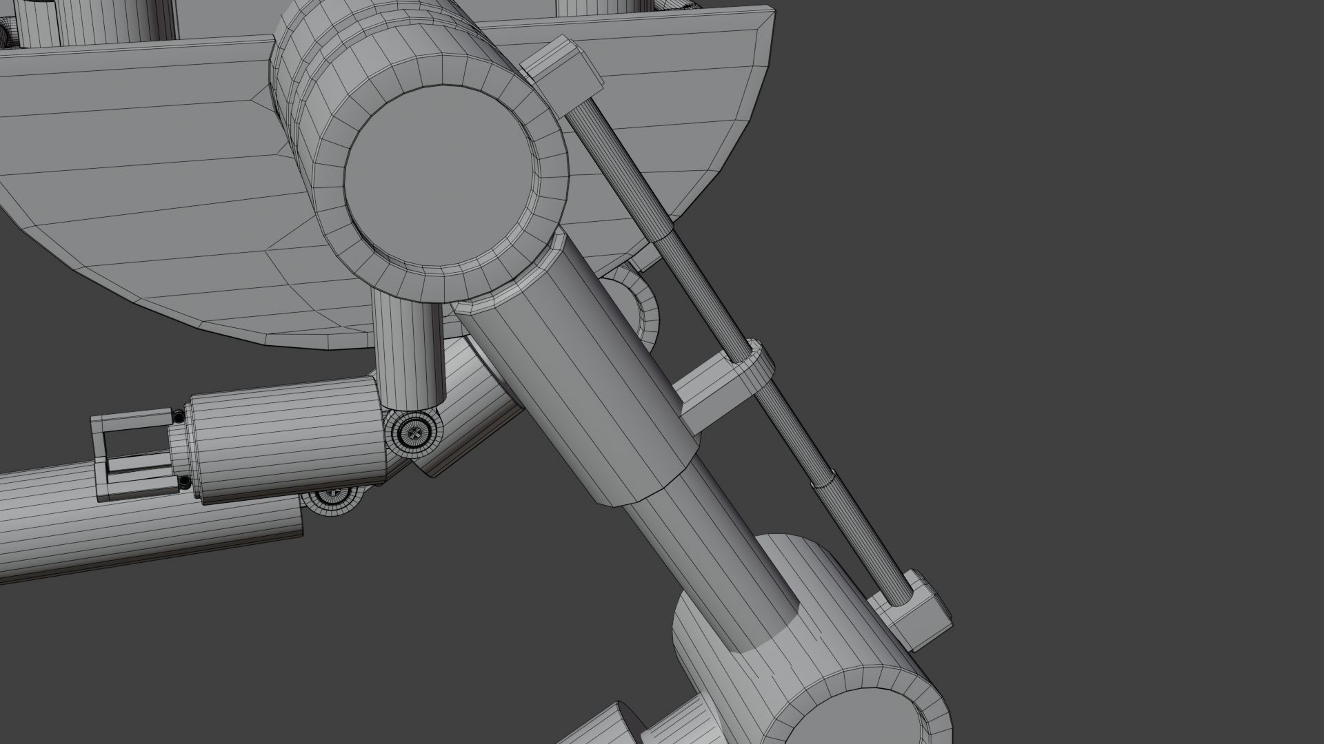 Sci-Fi Drone By Nikdox Low-poly 3D model_25