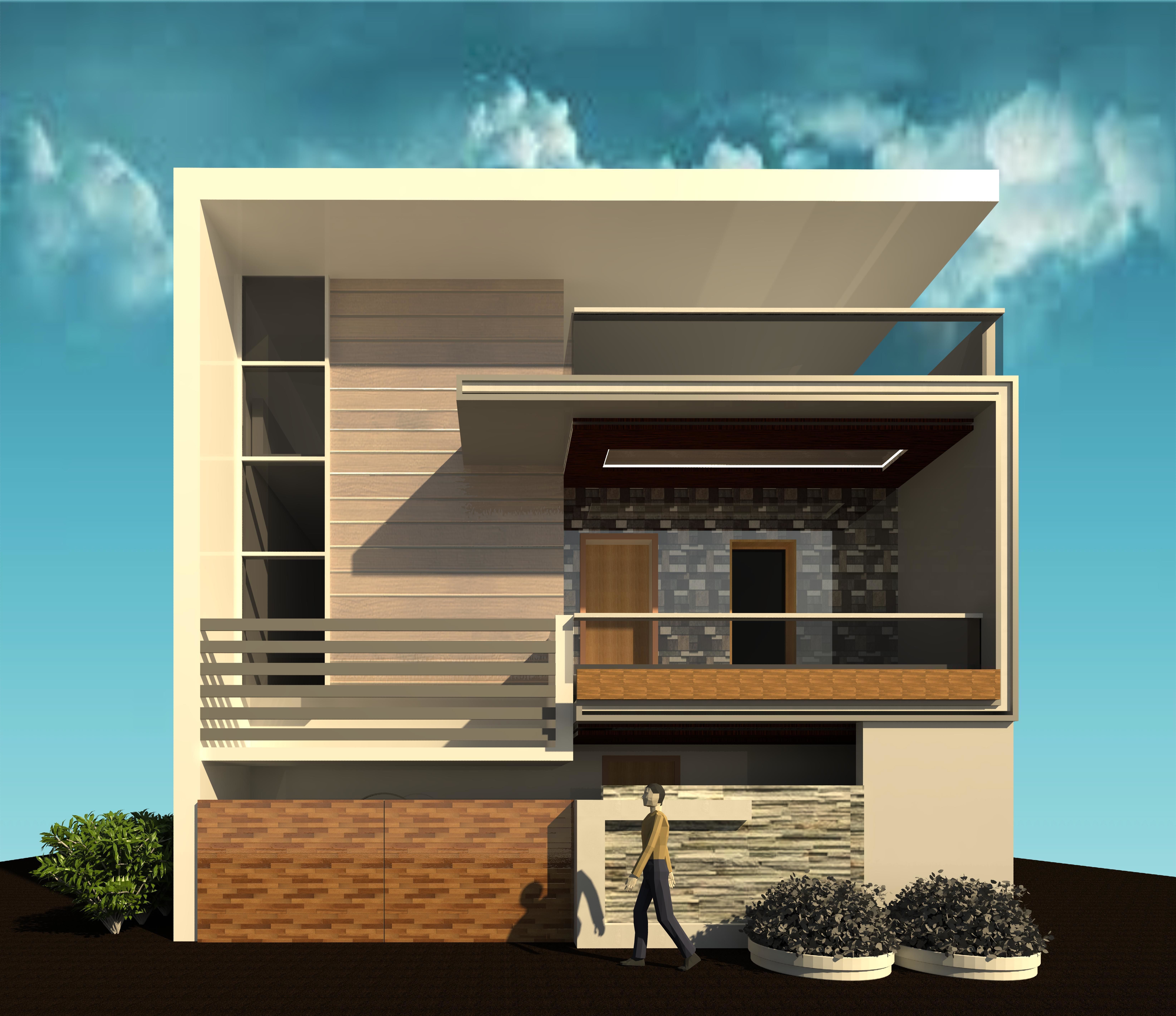 Modern Building Design 3D print model_3