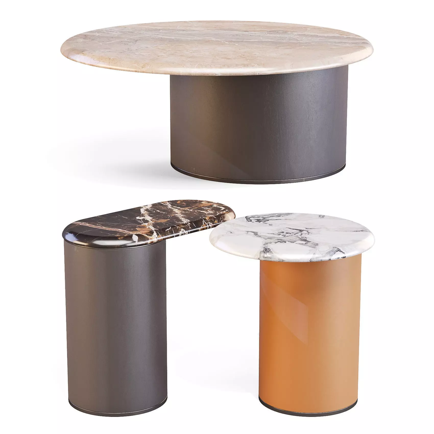 Marac Elliot - Coffee and Side Tables 3D model_0