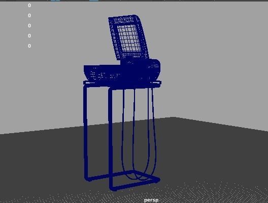 Fetal Monitor 3D model_13
