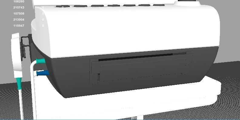Fetal Monitor 3D model_6