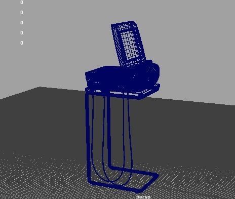 Fetal Monitor 3D model_12