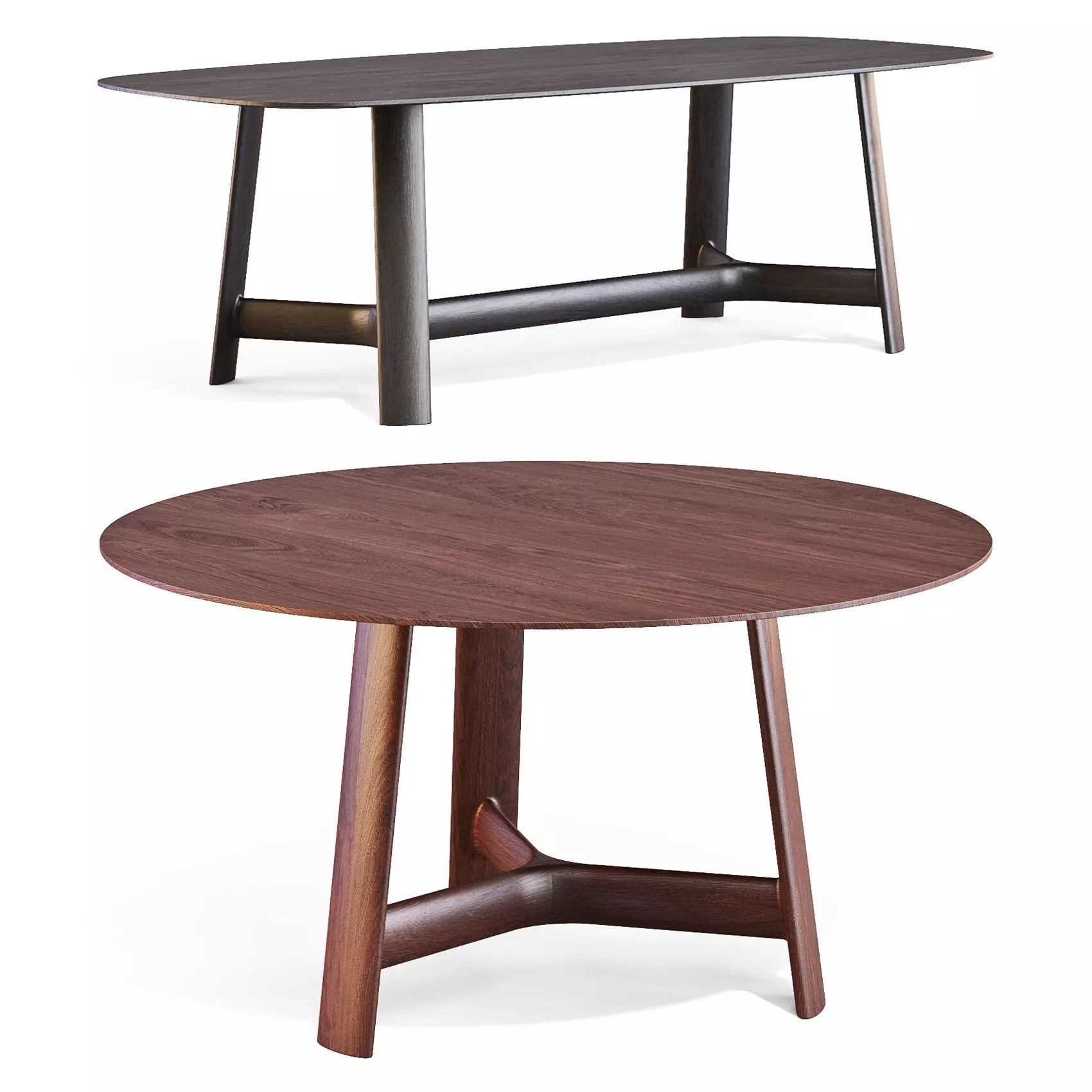 Bross River - Dining Tables 3D model