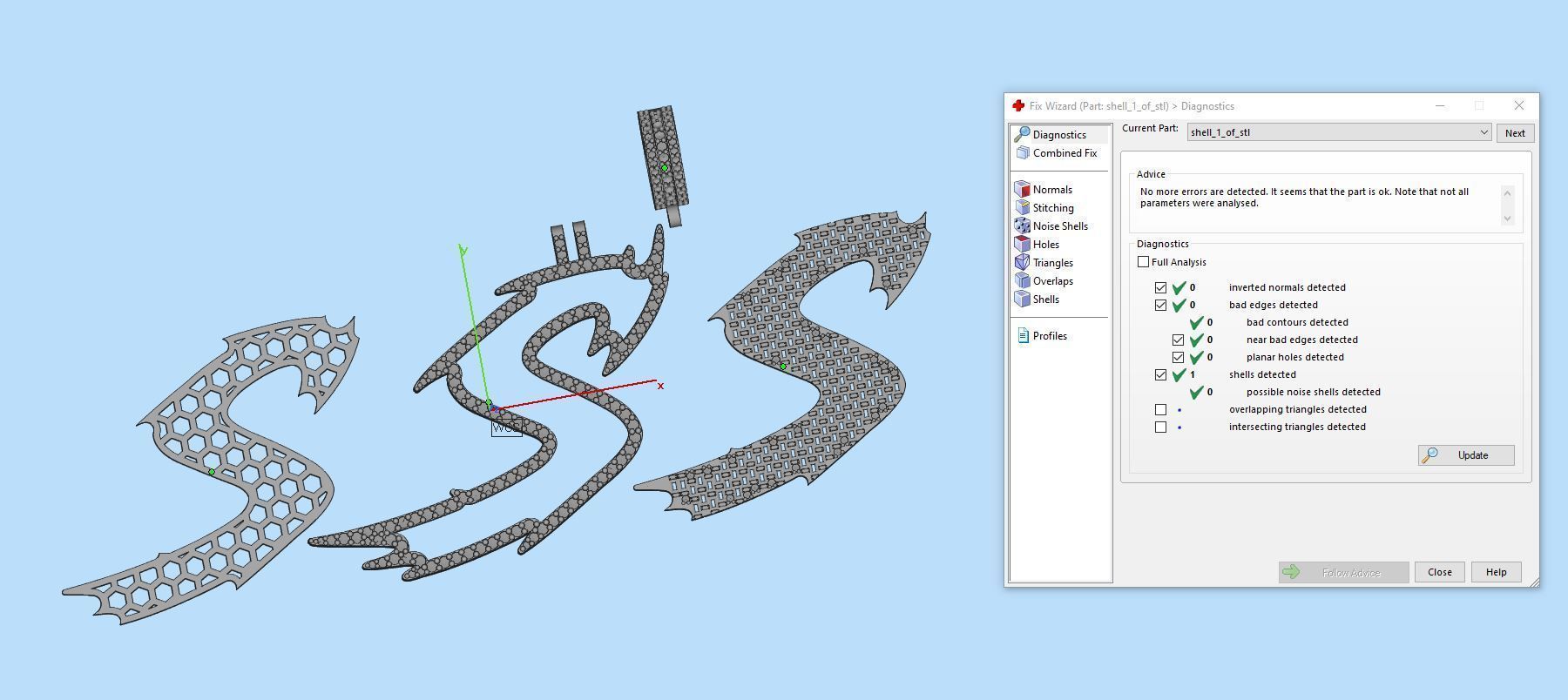 S with baguetes 3D print model_1