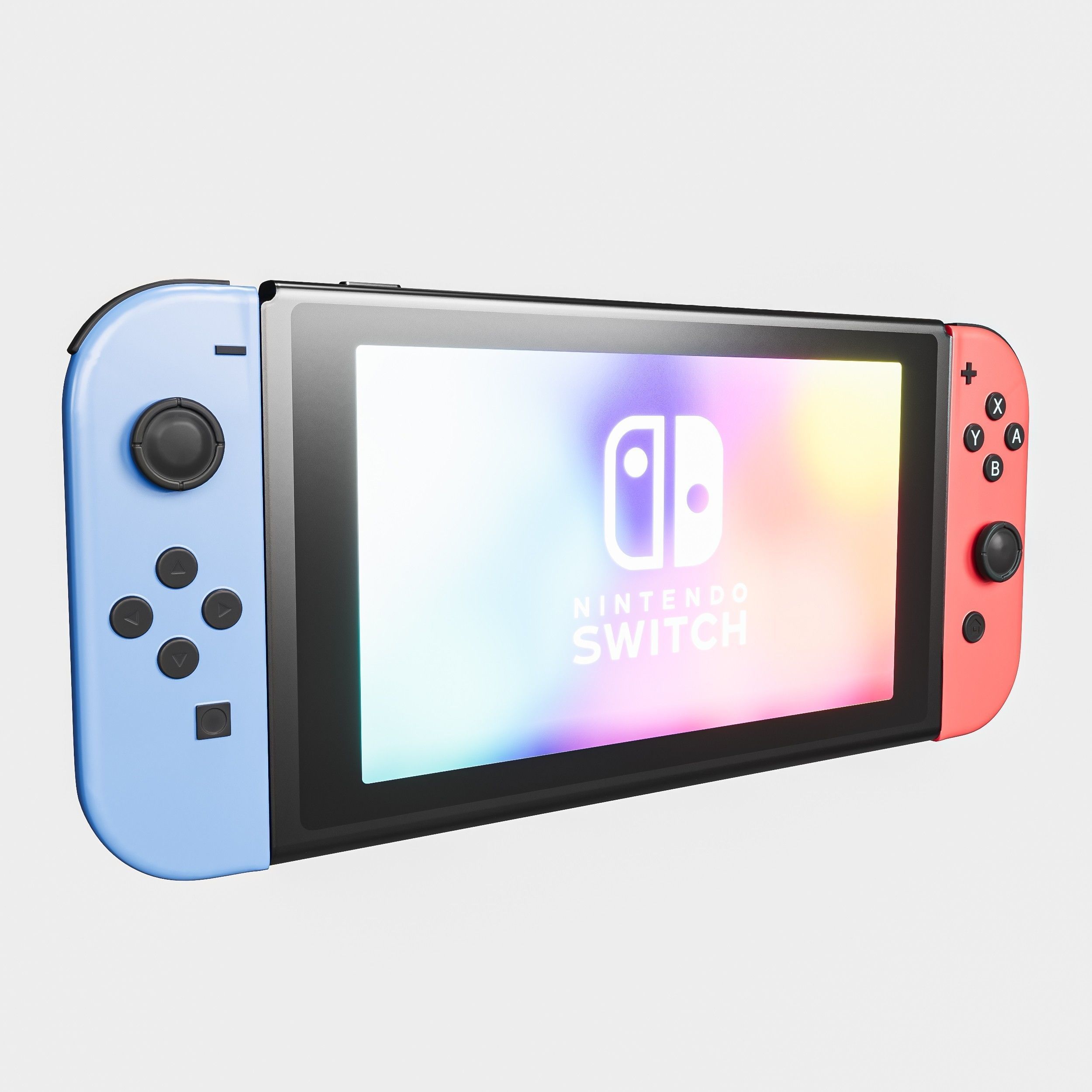 Nintendo Switch 3D model_8