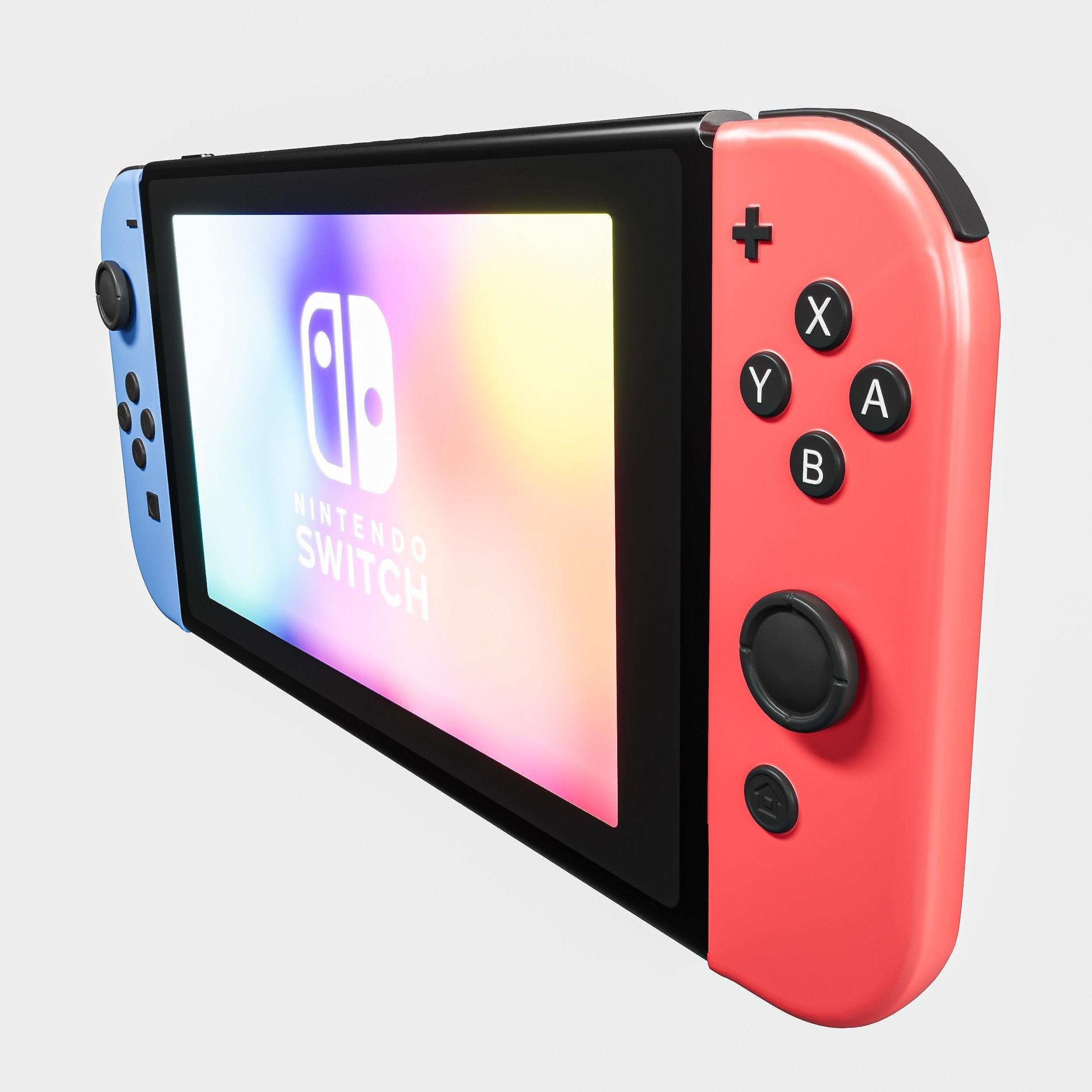 Nintendo Switch 3D model_6