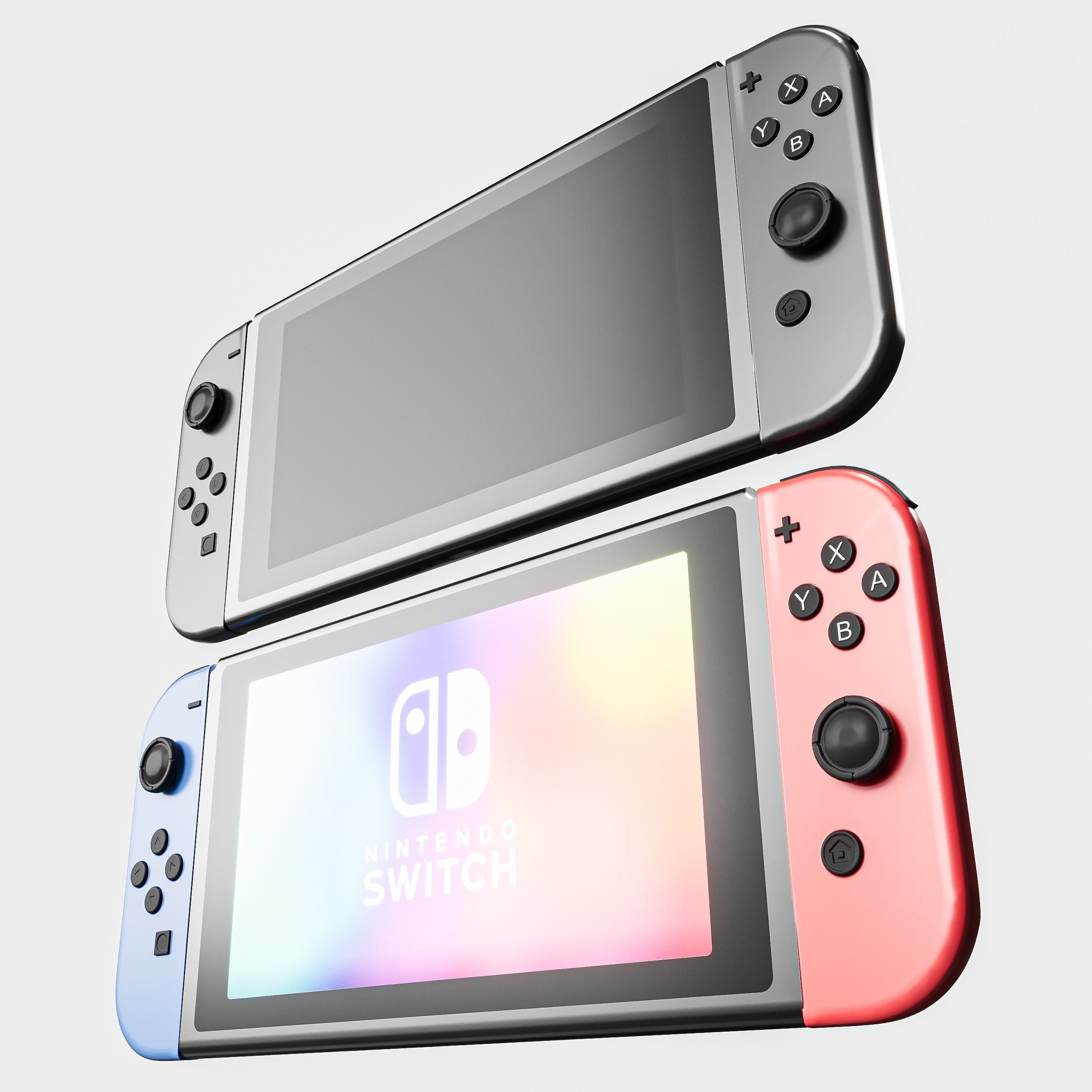 Nintendo Switch 3D model_7