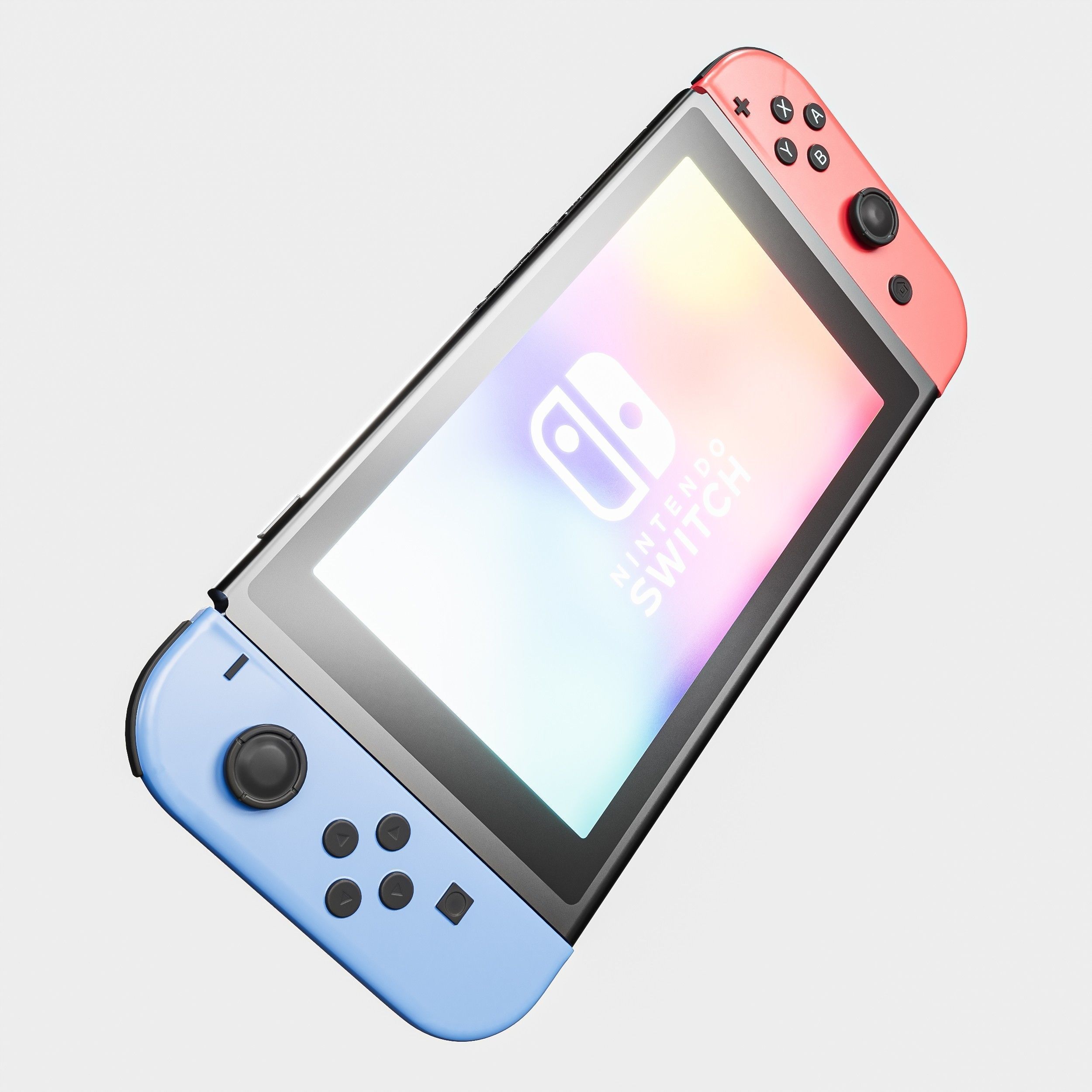 Nintendo Switch 3D model_5