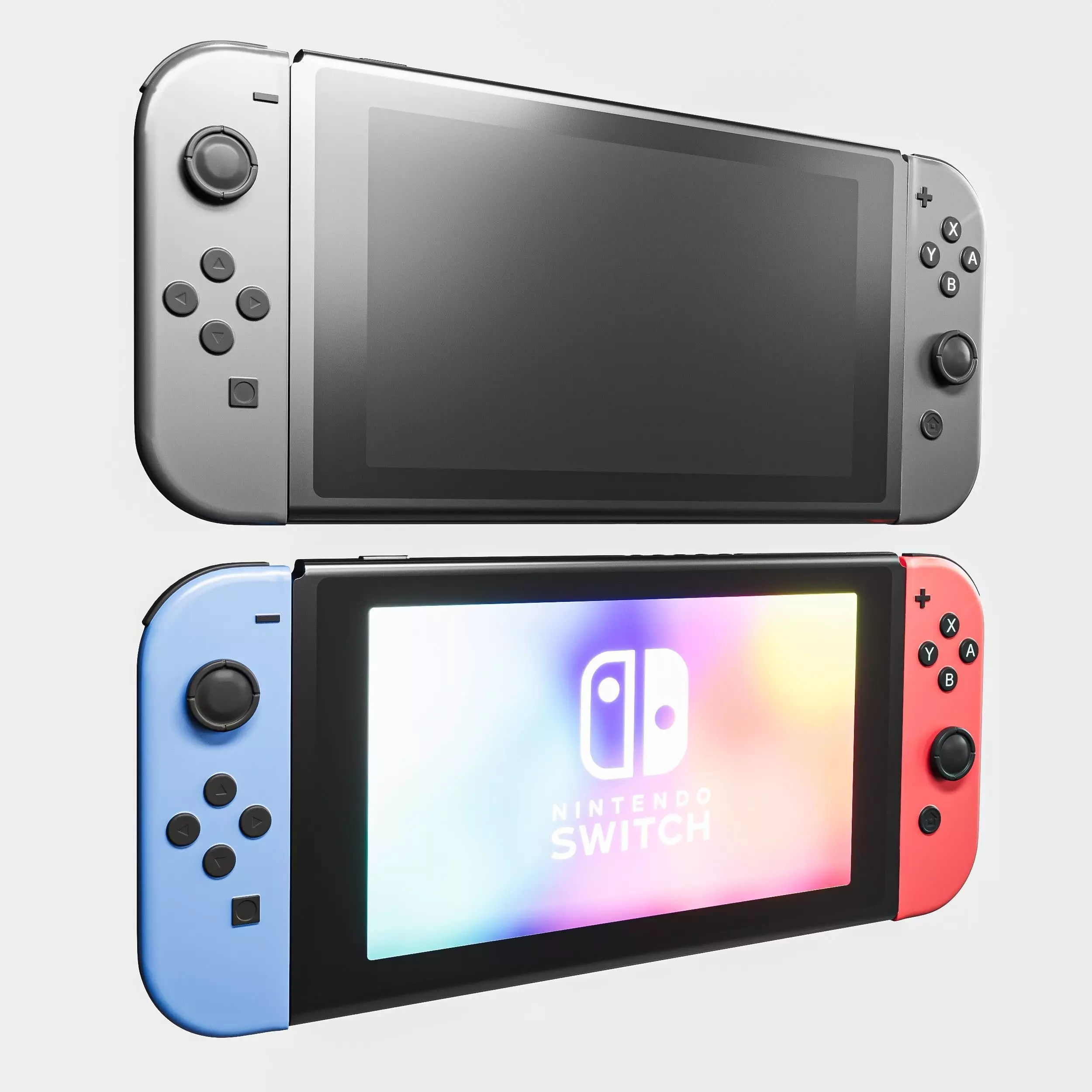 Nintendo Switch 3D model_0