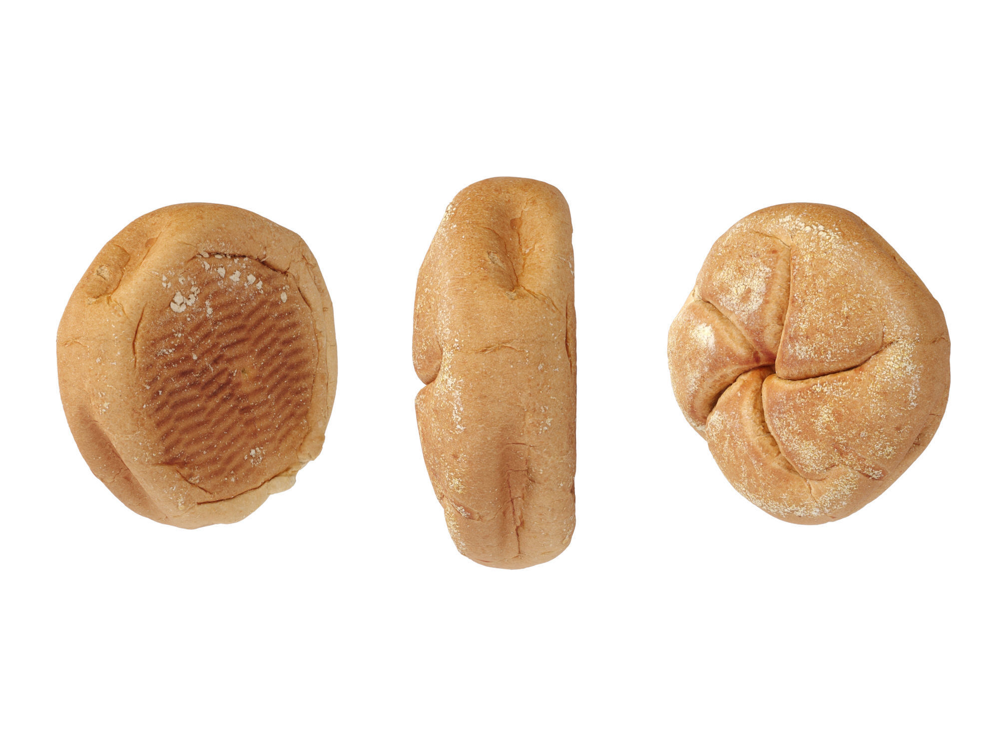 Kaiser Rolls  3D model_11