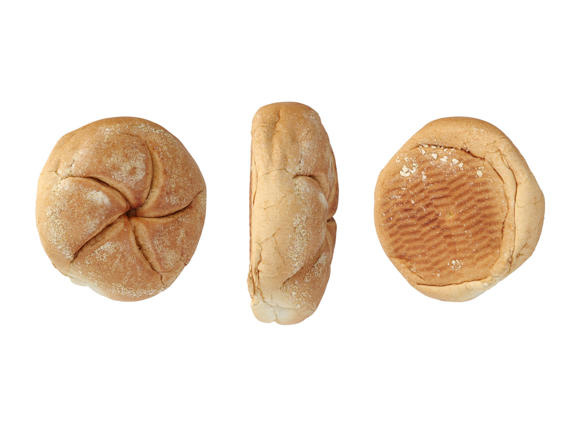 Kaiser Rolls  3D model_12