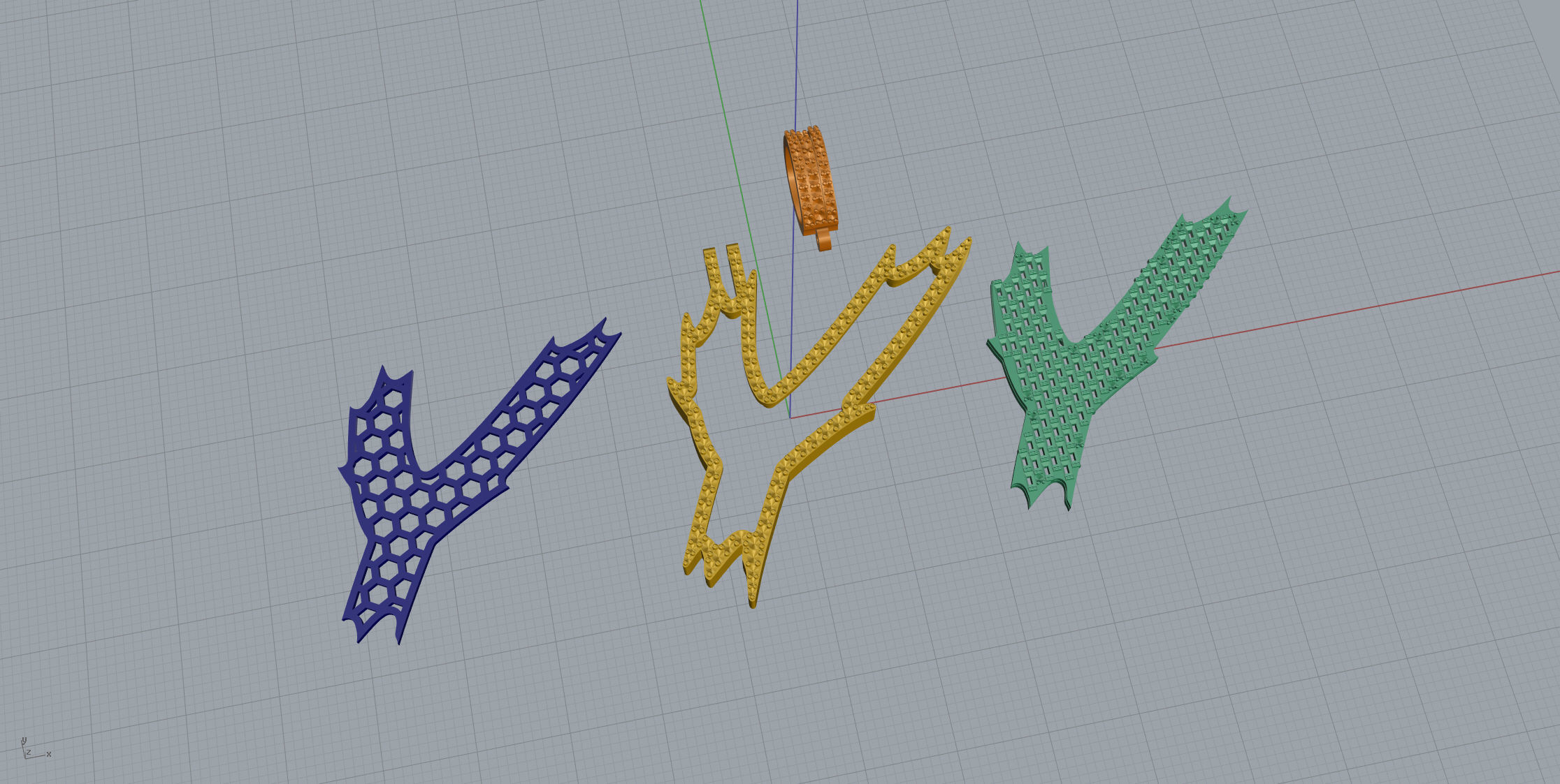 Y with baguetes 3D print model_10