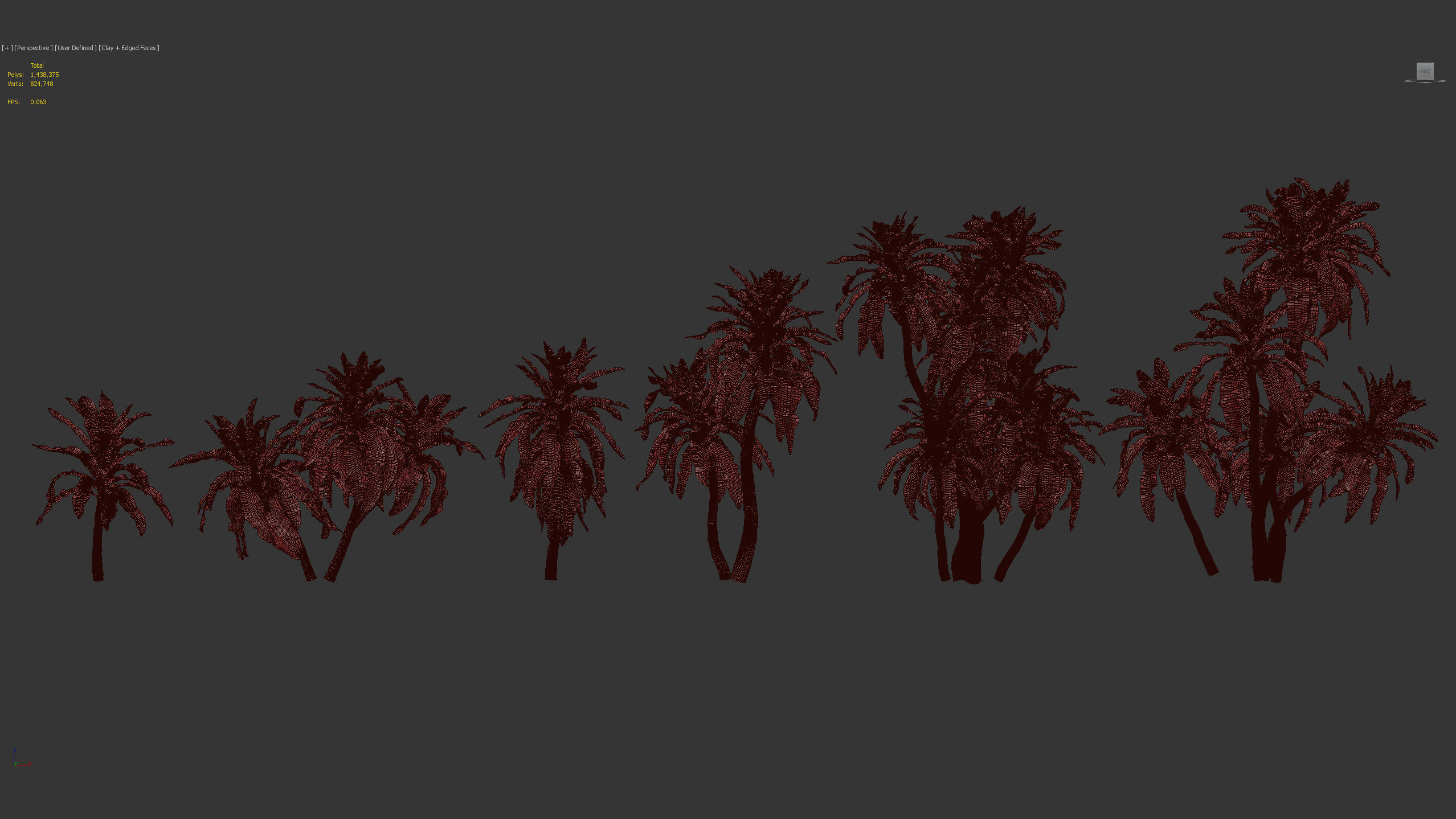 Dracaena aletriformis Dragon tree 3D model_10