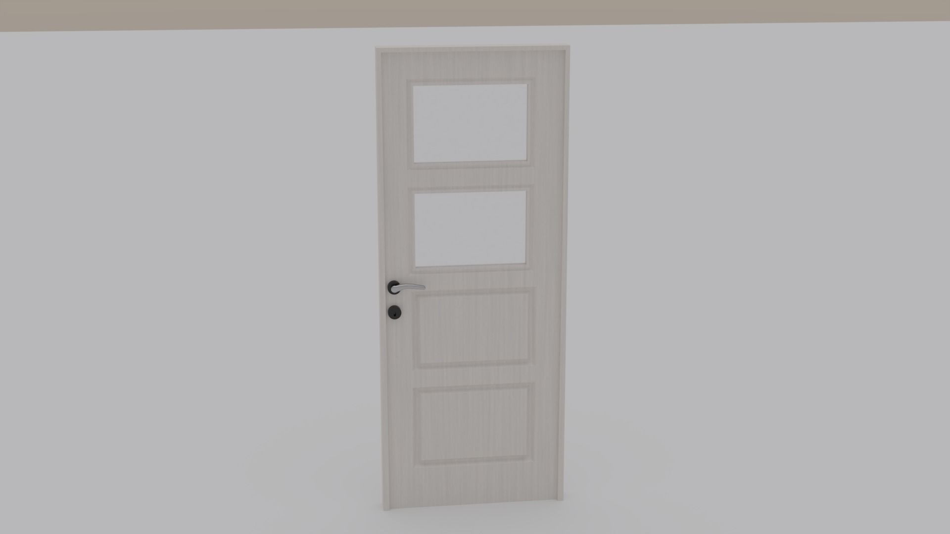 Interior Door V1  3D model_3