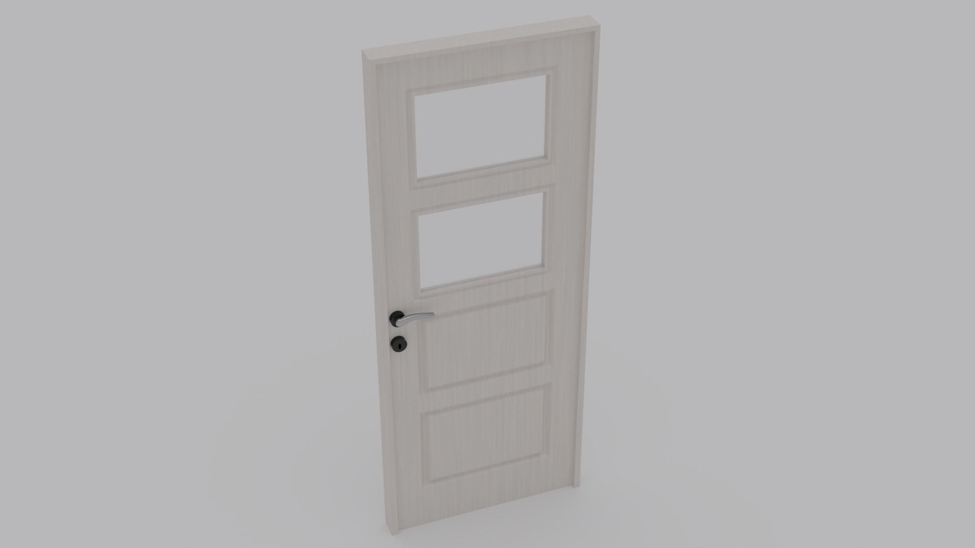 Interior Door V1  3D model_1