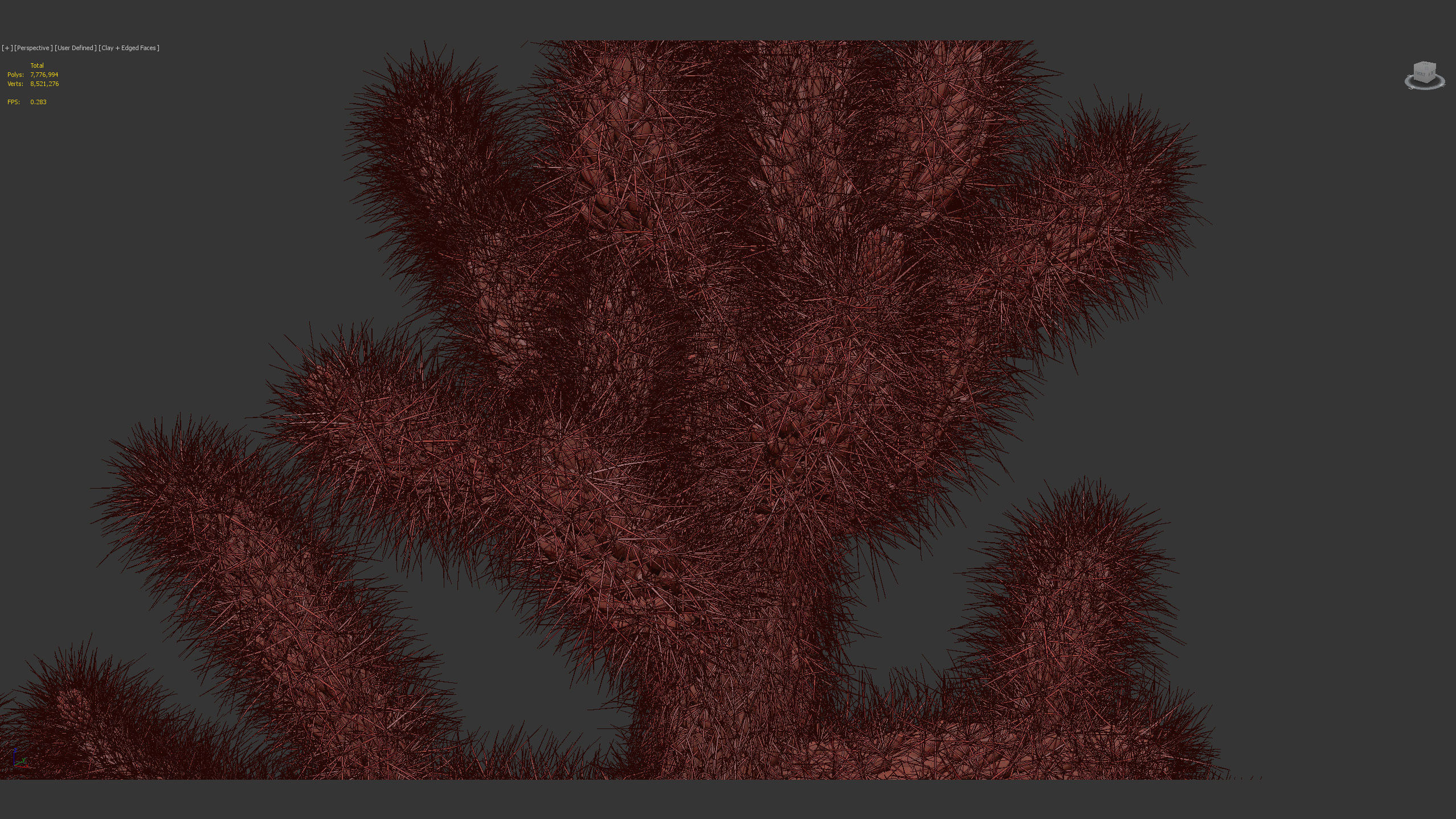 Cholla luminance Cylindropuntia imbricata 3D model_13