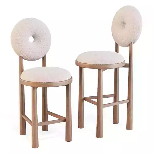 Emmanuelle Simon Baba - Bar and Counter Chair