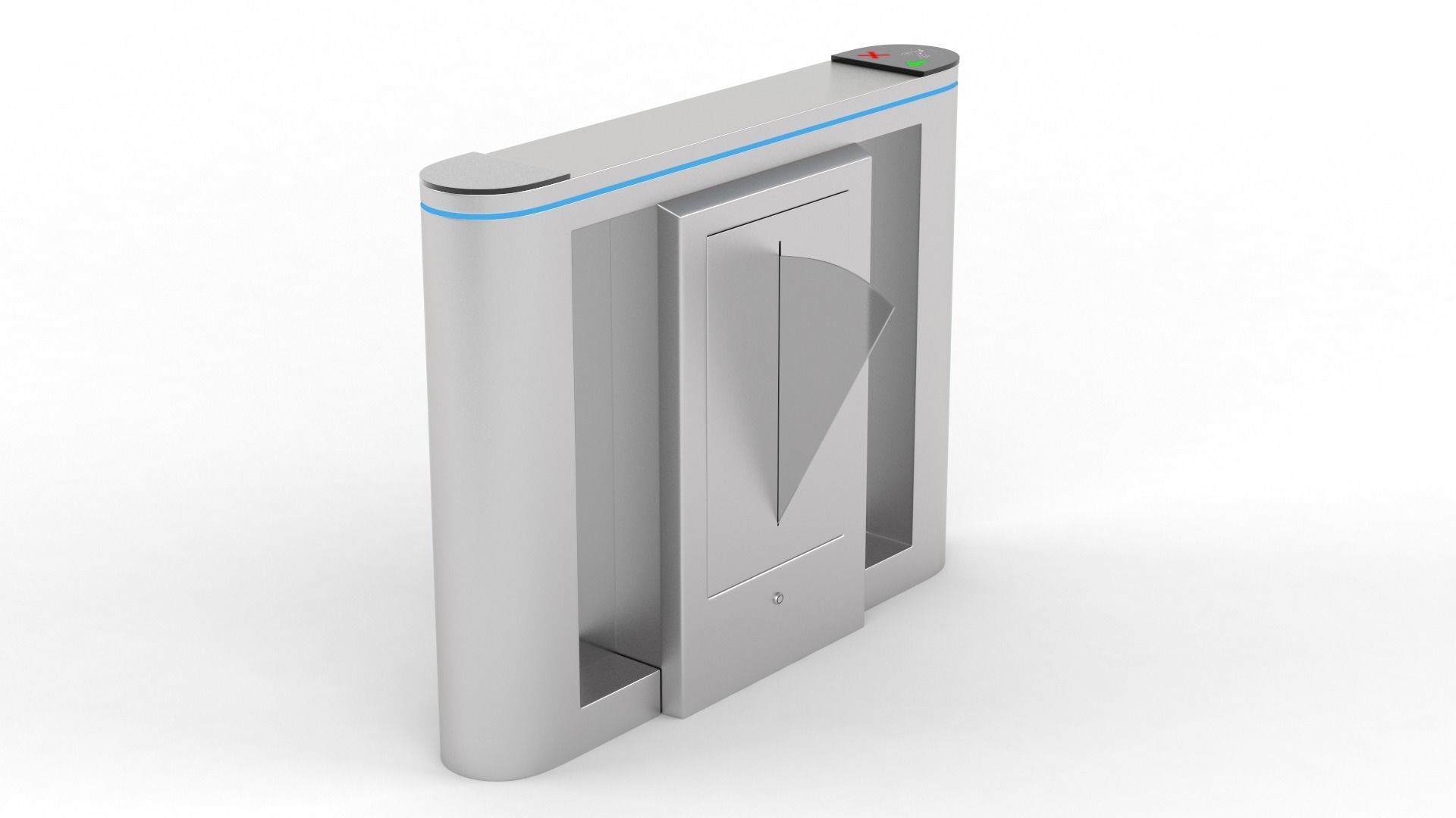 Turnstile Gate 3D model_4