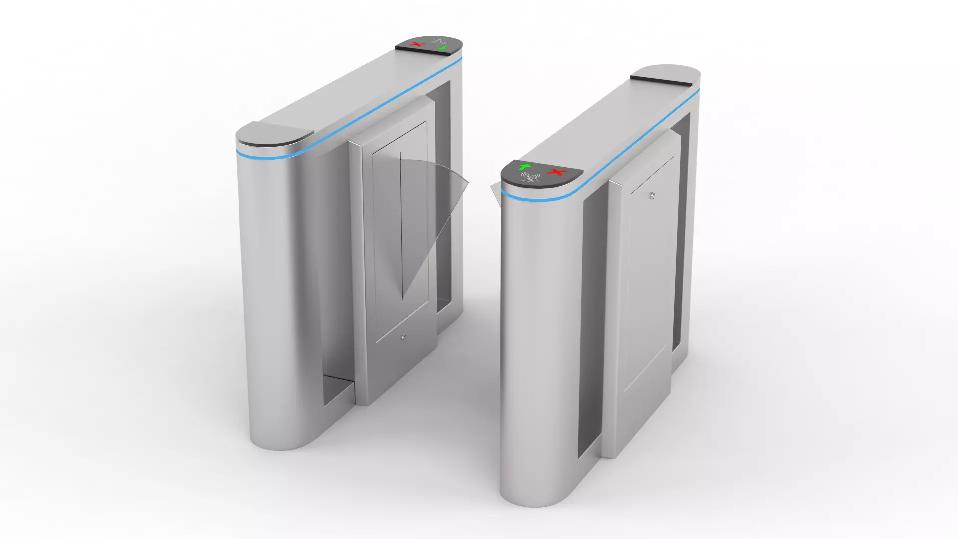 Turnstile Gate 3D model_0