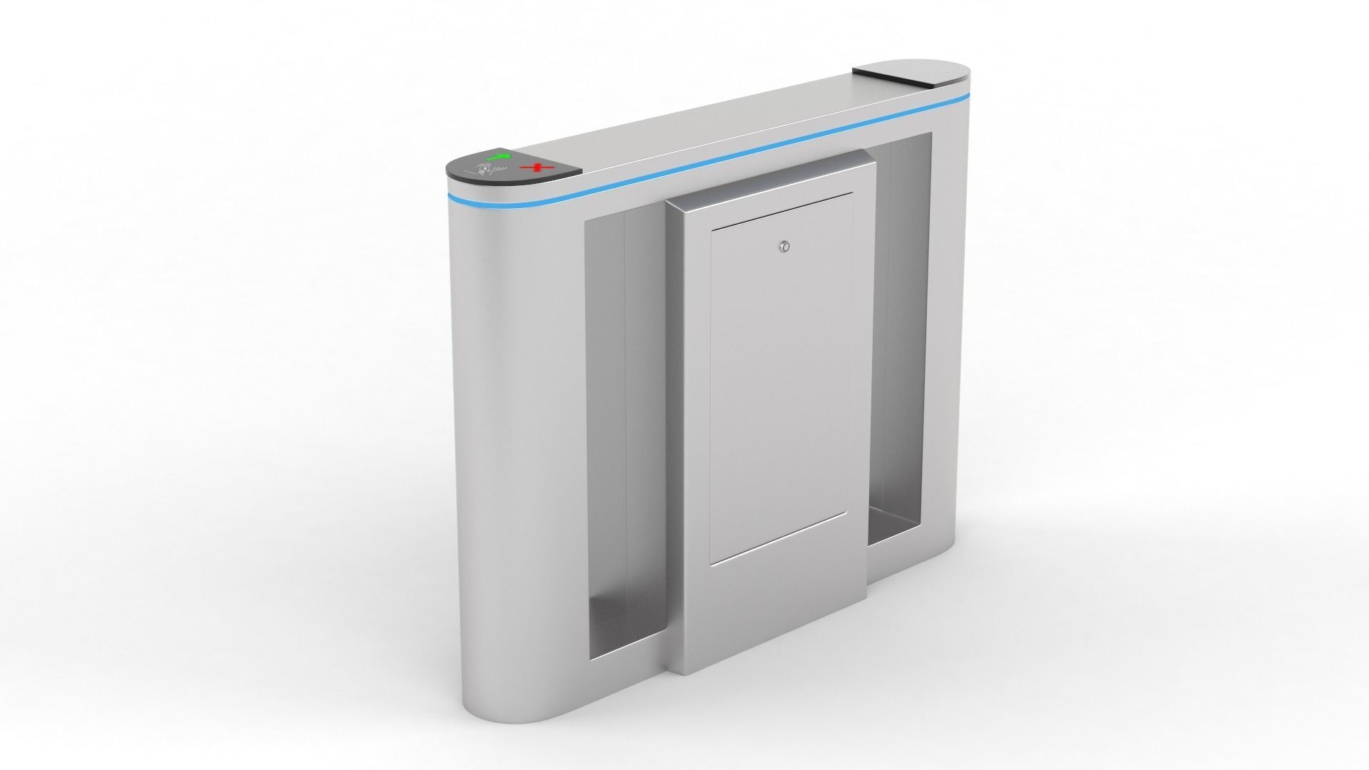 Turnstile Gate 3D model_2