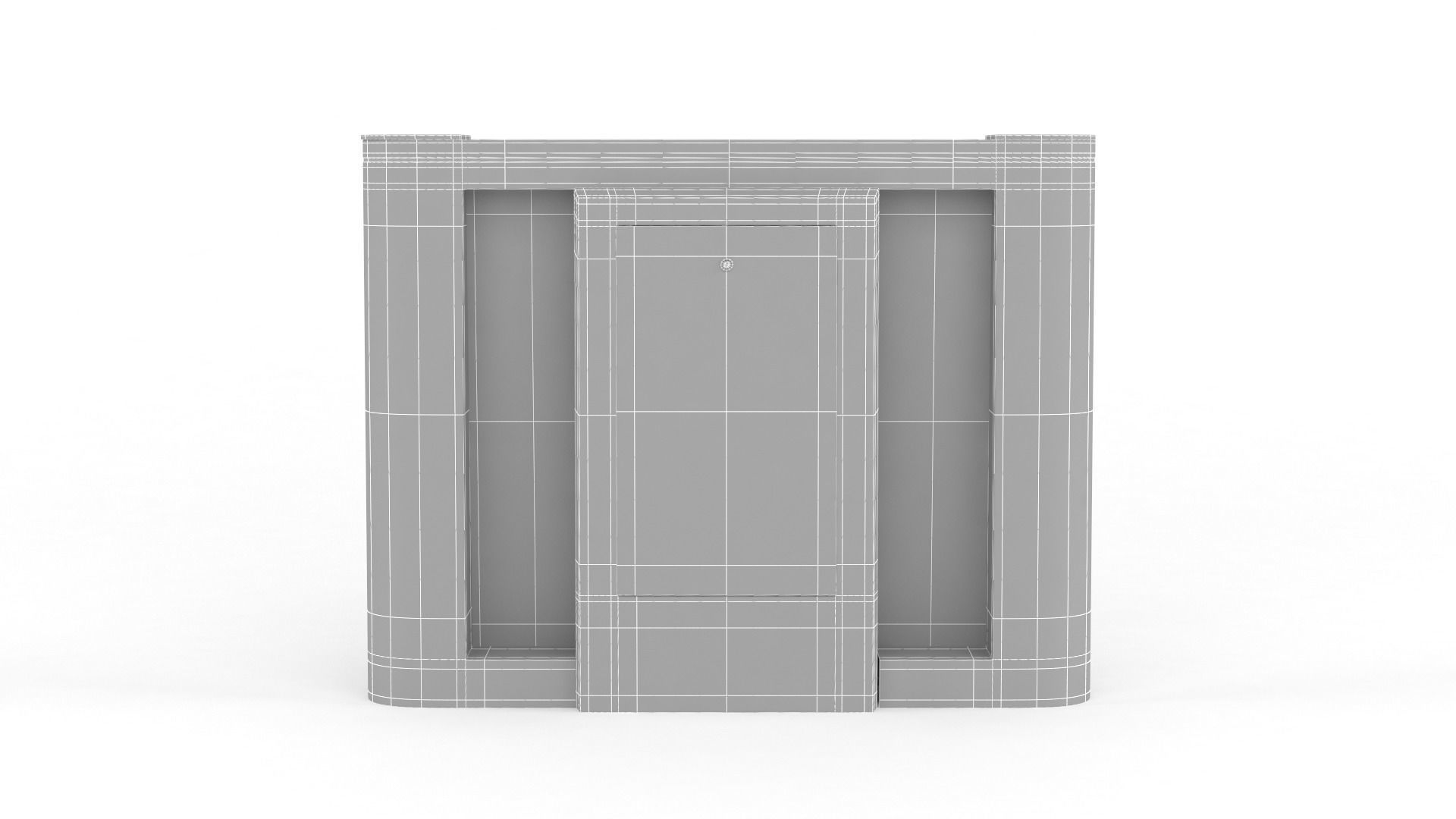 Turnstile Gate 3D model_10